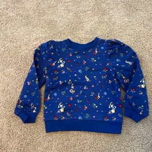 NWT- Janie and jack Snow White top- size 5